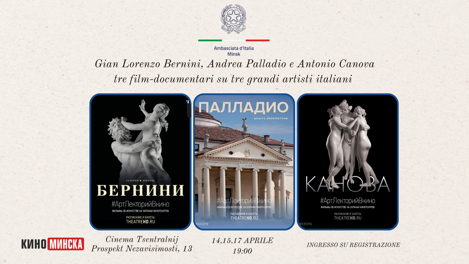 Bellini, Palladio, Canova_it